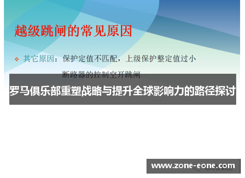罗马俱乐部重塑战略与提升全球影响力的路径探讨